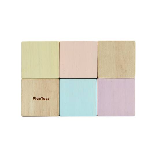 PlanToys Sensory Wooden Blocks Set